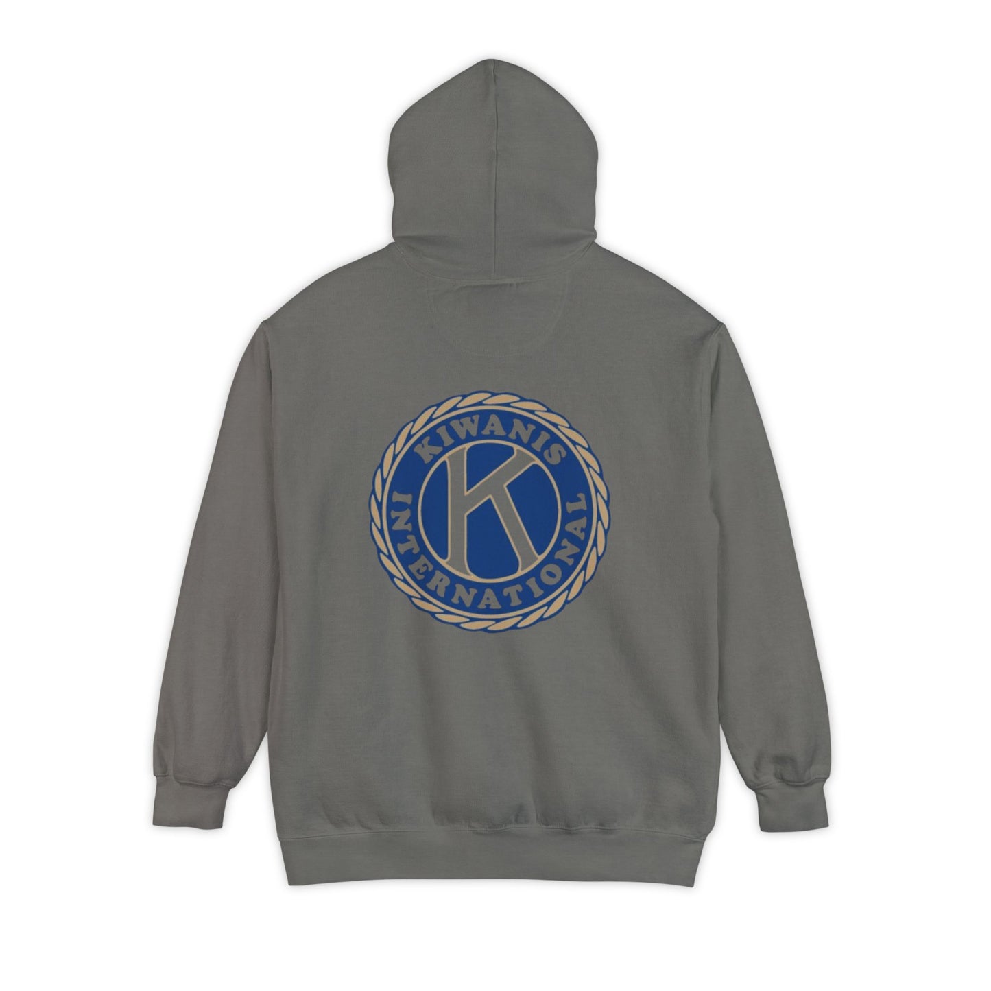 Kiwanis Unisex Garment-Dyed Hoodie - Comfortable Community Support Apparel