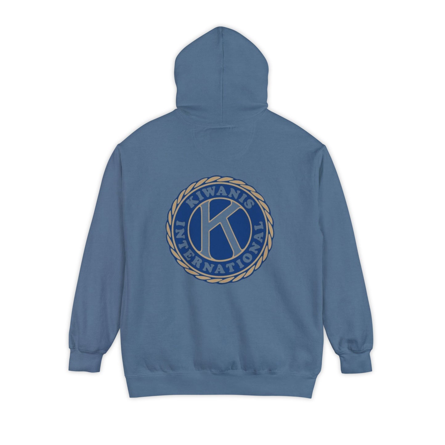Kiwanis Unisex Garment-Dyed Hoodie - Comfortable Community Support Apparel