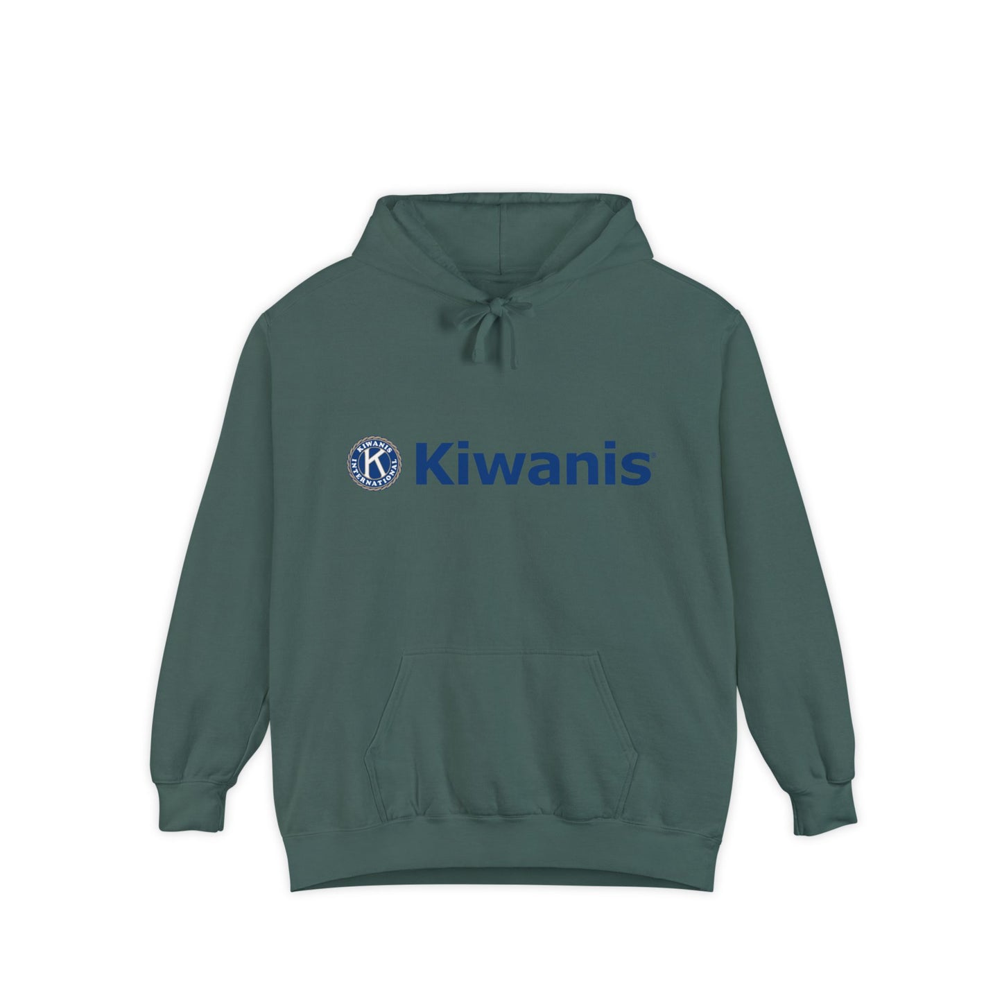 Kiwanis Unisex Garment-Dyed Hoodie - Comfortable Community Support Apparel