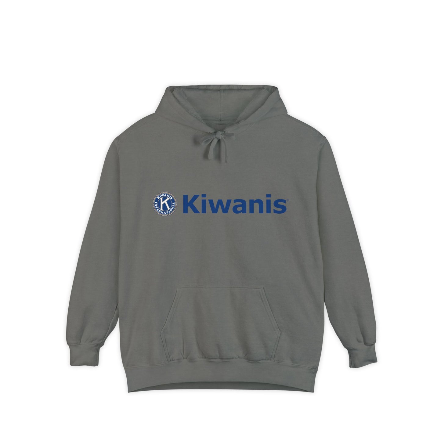 Kiwanis Unisex Garment-Dyed Hoodie - Comfortable Community Support Apparel