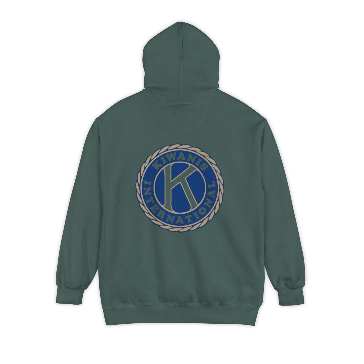 Kiwanis Unisex Garment-Dyed Hoodie - Comfortable Community Support Apparel
