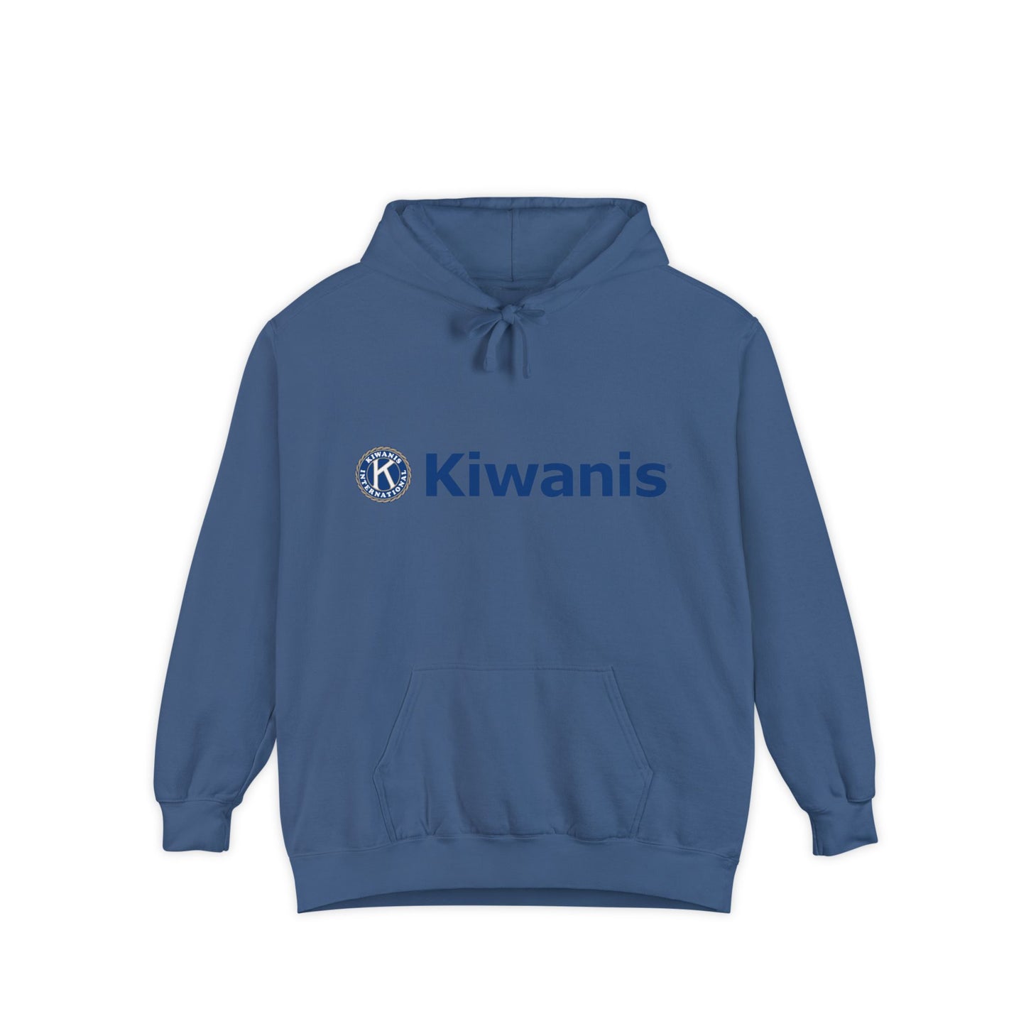 Kiwanis Unisex Garment-Dyed Hoodie - Comfortable Community Support Apparel