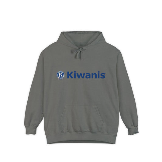Kiwanis Unisex Garment-Dyed Hoodie - Comfortable Community Support Apparel