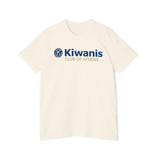 Kiwanis Club of Athens Unisex T-Shirt - USA-Made Short Sleeve Jersey